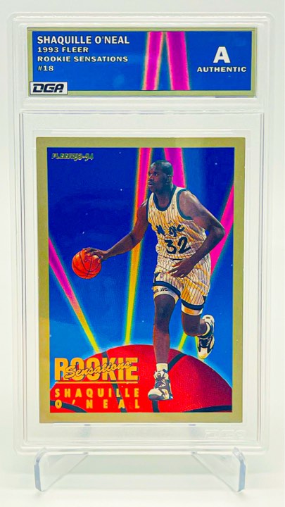 Custom Design on White Material from Dynamic Grading Authority - Pick whichever label best fits your card after we Grade your cards