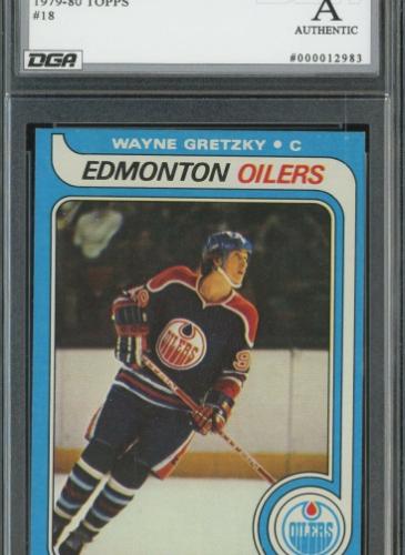 Sports Card Graded by Dynamic Grading Authority - Wayne Gretzky 1979 Topps Rookie